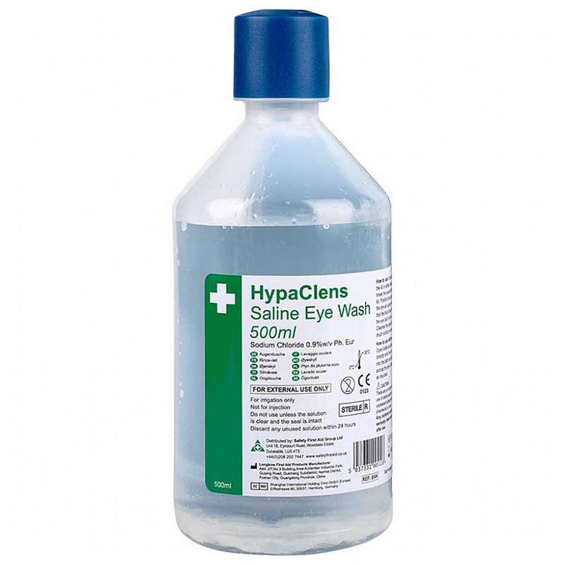HypaClens Eyewash Bottle 500ml Sterile