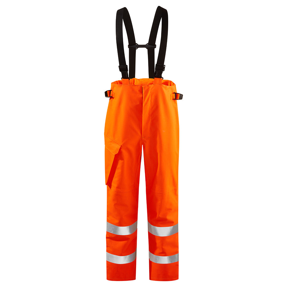 Hi-Viz Orange STRATA® ARC Hi-Viz Waterproof Bib Pants