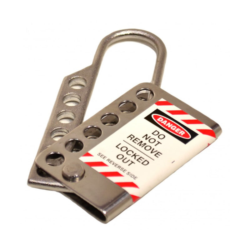 25mm Stainless Steel Lockout Hasp - Nickel Plated