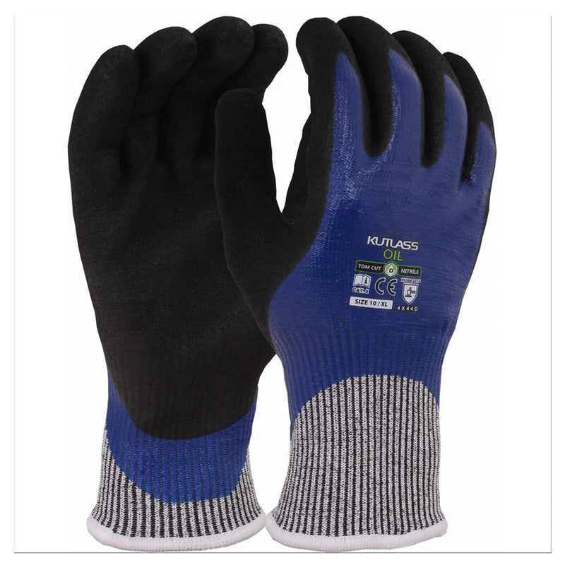 Cut D Dual Nitrile Coating Glove