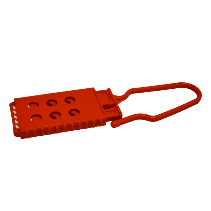 Non-Conductive Lockout Hasp- 6 holes (6mm thread)