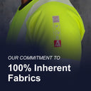 Our commitment to 100% Inherent fabrics