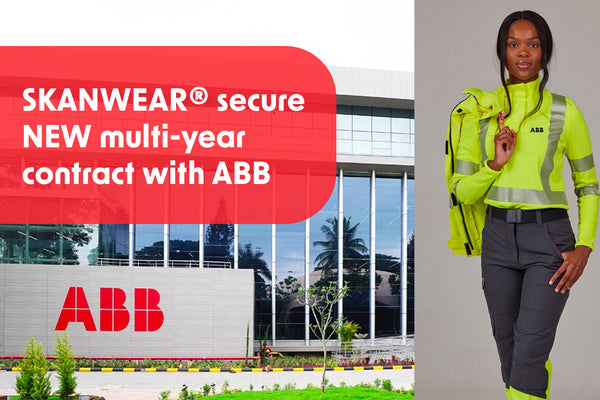 SKANWEAR® secure NEW multi-year contract with ABB