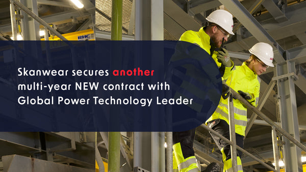 Skanwear secures another multi-year NEW contract with Global Power Technology Leader