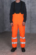 SKANWEAR® ARC Hi-Viz Waterproof Bib Pants (CL.2/ARC2/23CAL/CM²)