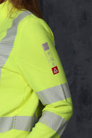 Polo haute visibilité STRATA® Arc pour femme (CL.1/ARC2/14CAL/CM²)