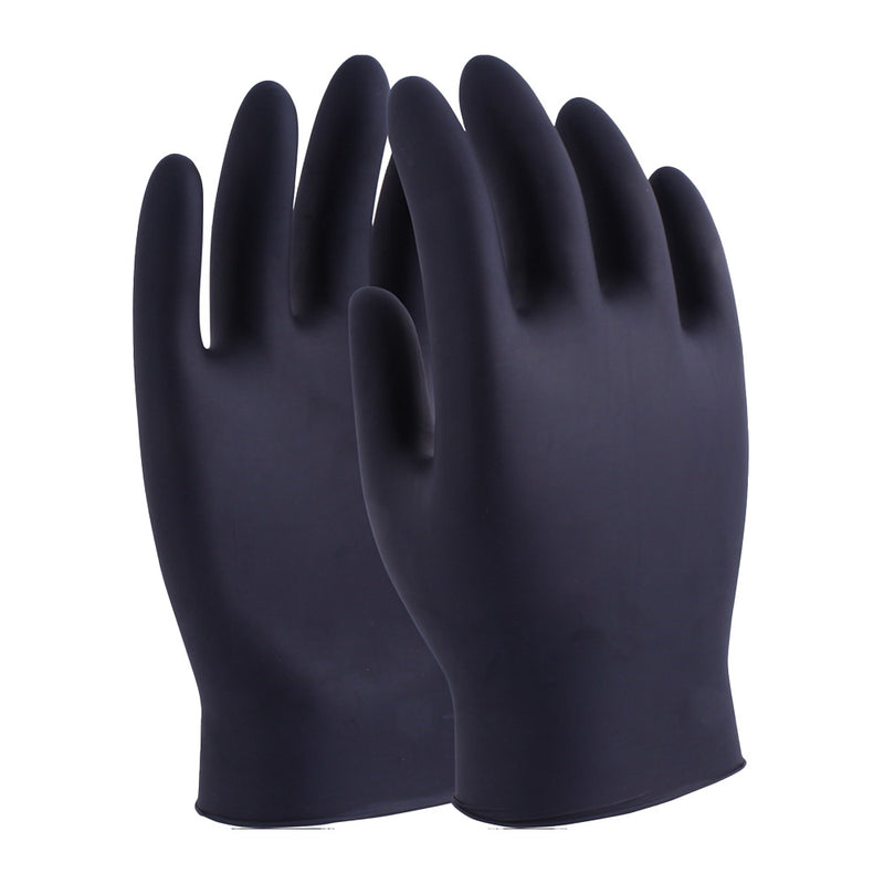 Black Nitrile Disposable Gloves (Box of 100)