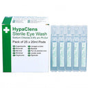 HypaClens Douche Oculaire Pod 20 ml PK25 Stérile
