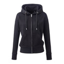 Sweat à capuche entièrement zippé recyclé pour femme