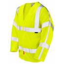 Gilet FR haute visibilité à manches 3/4