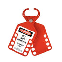 Aluminium Lockout Tag Hasp - 10 Hole
