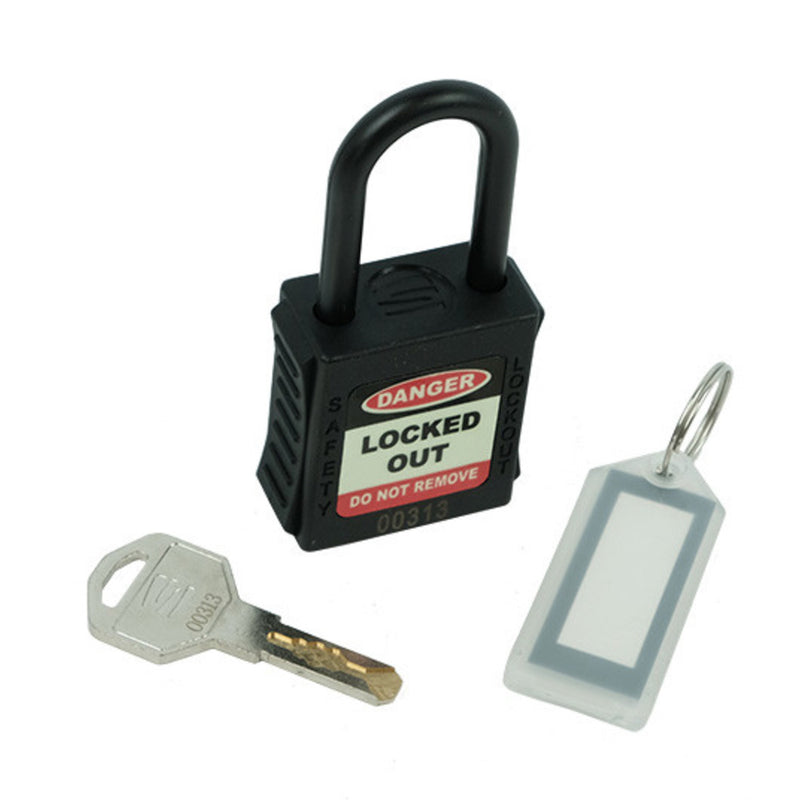 Dielectric Yellow Safety Lockout Padlock (Non Conductive)