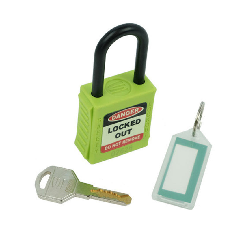 Dielectric Yellow Safety Lockout Padlock (Non Conductive)