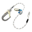 Longe Ergogrip SK16 1,8 m avec crochet d'échafaudage en aluminium ANSI