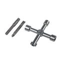 RS PRO Zinc Alloy 5 way Control Cabinet Key