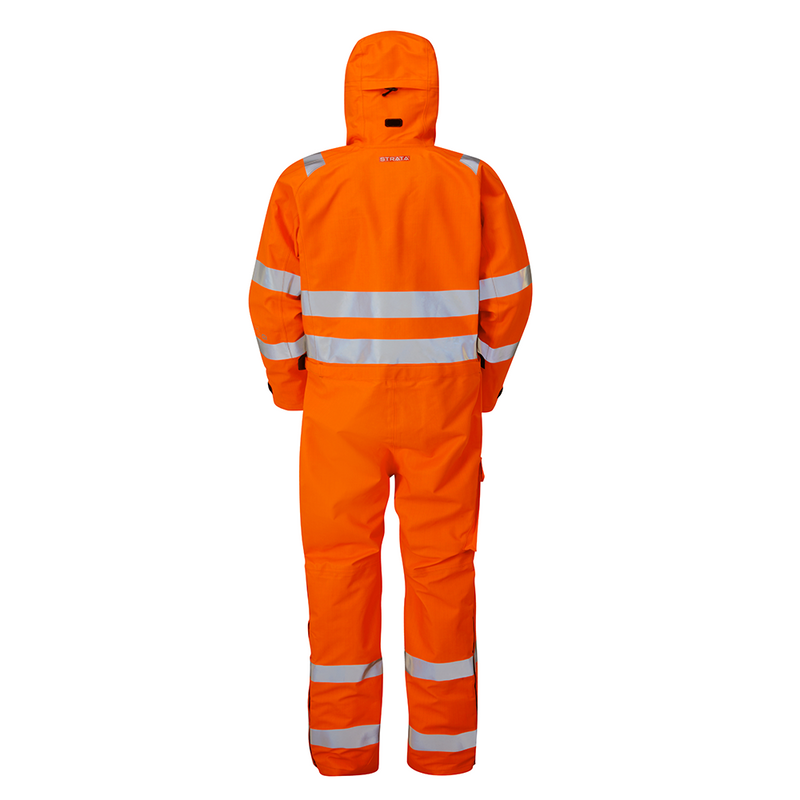 STRATA® Hi-Viz Waterproof Overall (CL.2/ARC.2/ATPV 24.1) - Skanwear®