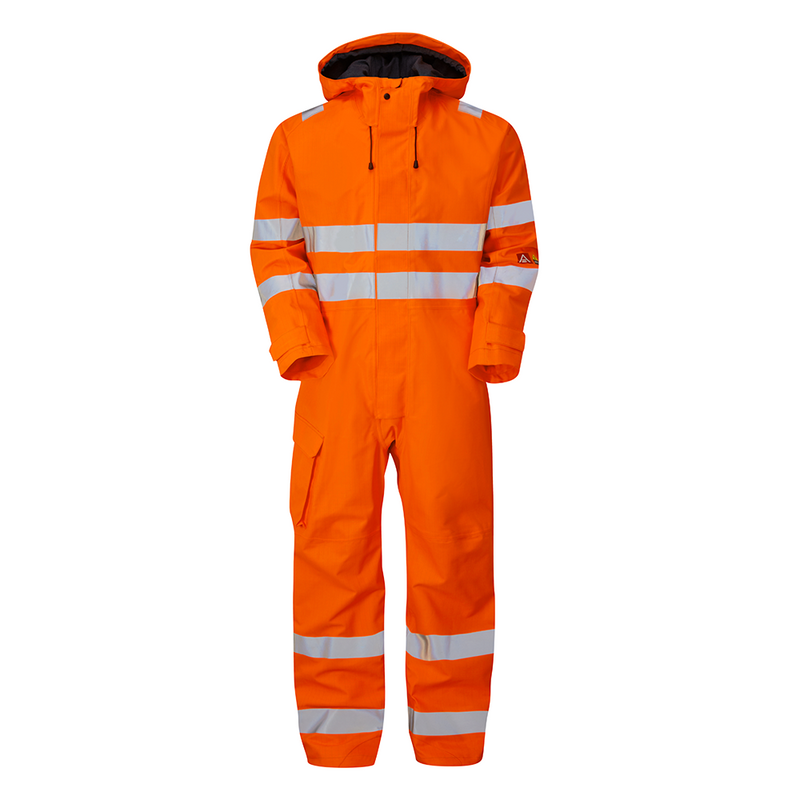 STRATA® Hi-Viz Waterproof Overall (CL.2/ARC.2/ATPV 24.1) - Skanwear®